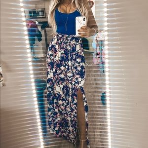 Patterned Maxi Dress